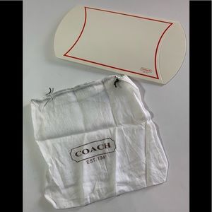 🌺SOLD🌺Coach Box & Dust Bag - Small